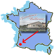 Résidence bellevue à Eugénie-les-Bains